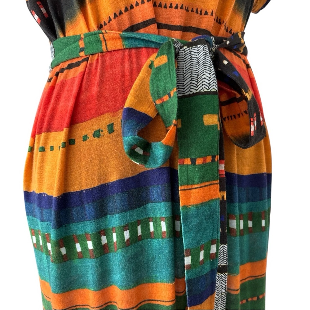 Lenny Niemeyer Colorful Mini Beach Cover-Up with Belt - XS/PP - Picture 4 of 7